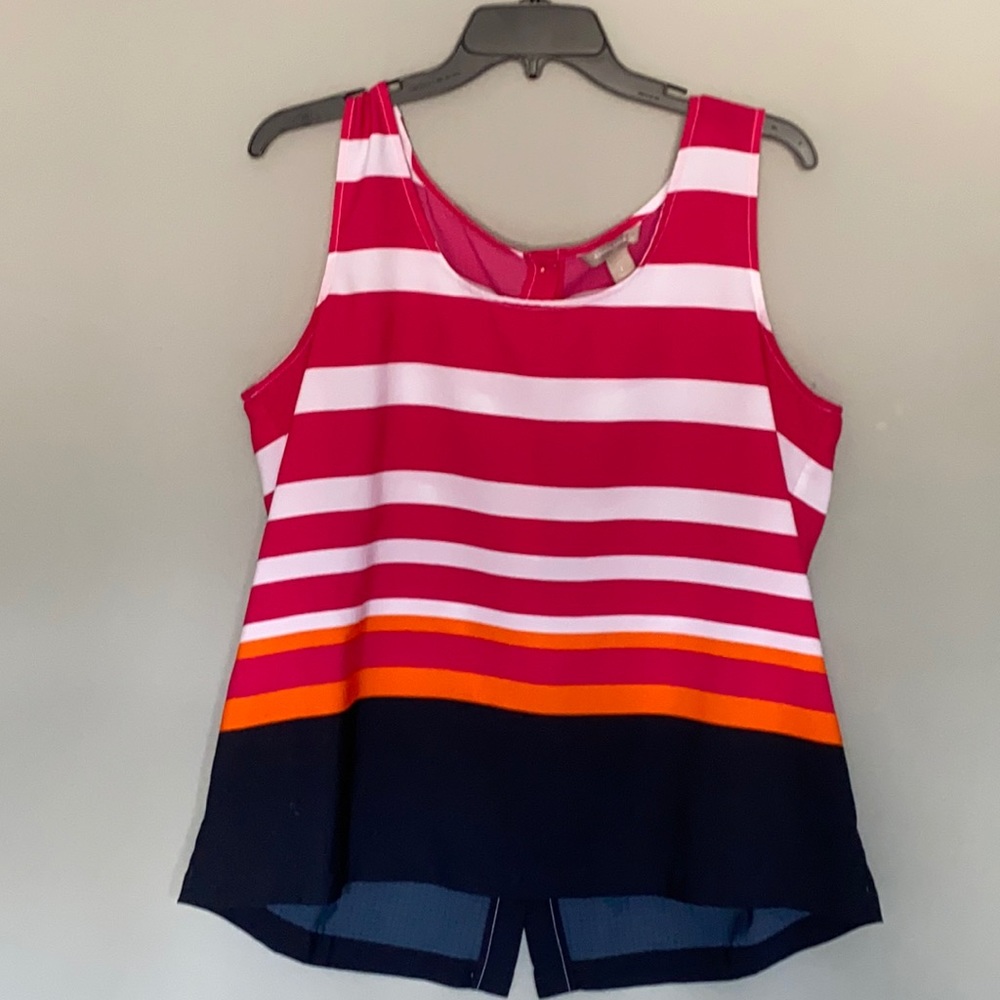 Striped BR tank top